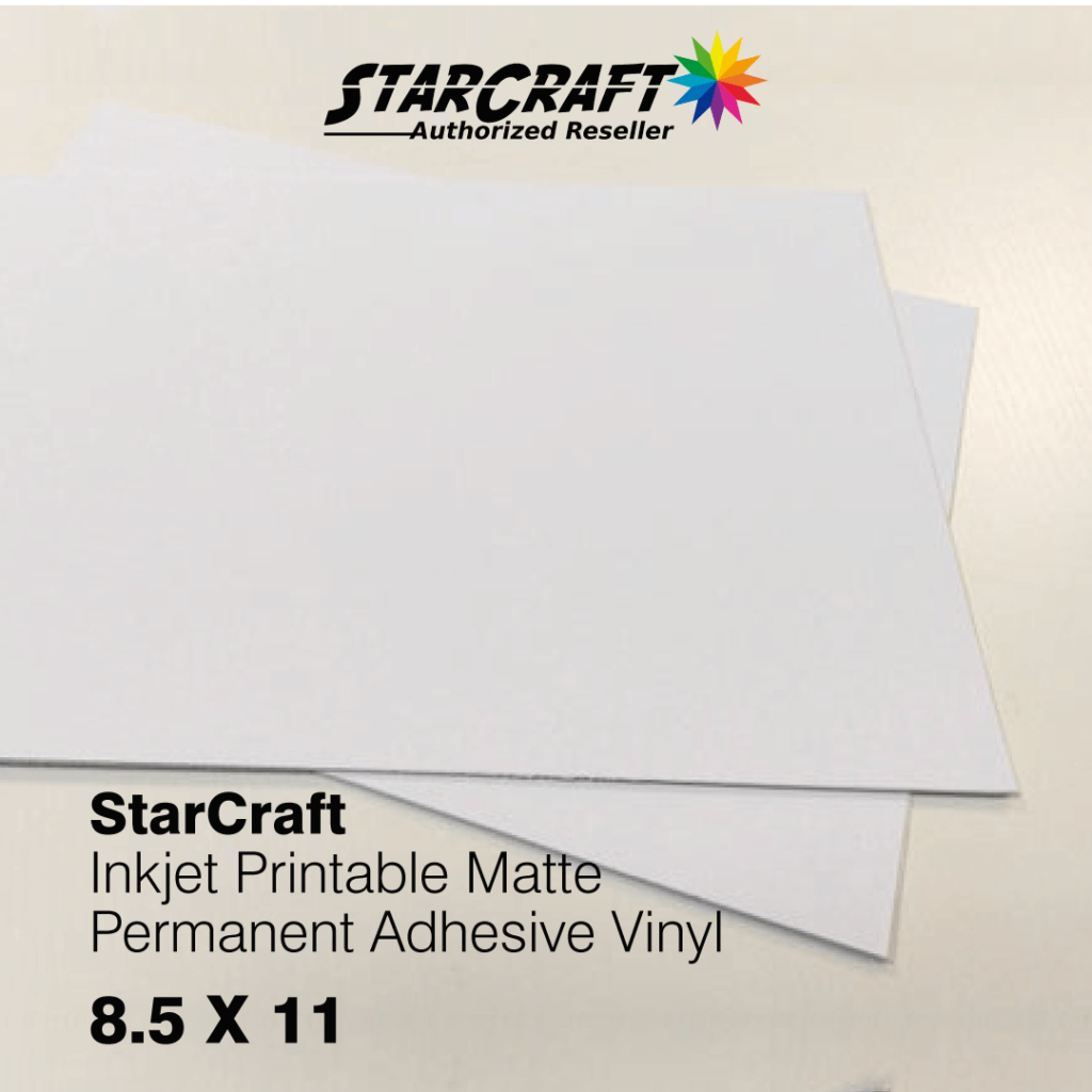 StarCraft Inkjet Printable Matte 8.5×11 Smart Buy