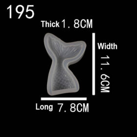 Mermaid Tail | Craft DIY Silicone Mold