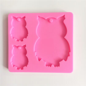 Owl keychain mold | Craft DIY Silicone Mold