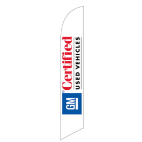 GM Certified Used Vehicles Banner Flag