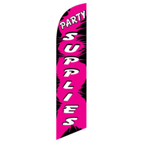 Party Supplies Banner Flag