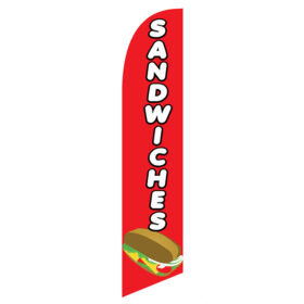 Sandwiches Banner Flag
