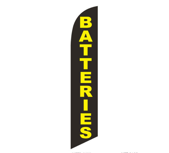 Batteries Banner Flag Smart Buy