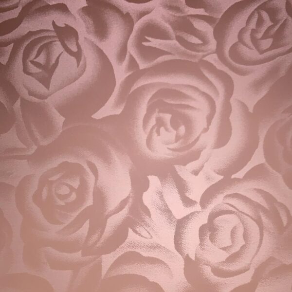 HTV Metalic Pink Roses Heat Transfer Vinyl Iron 20"