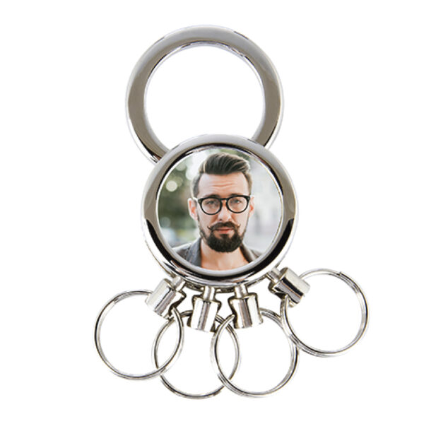Keyring Four Circle| Sublimation Blanks