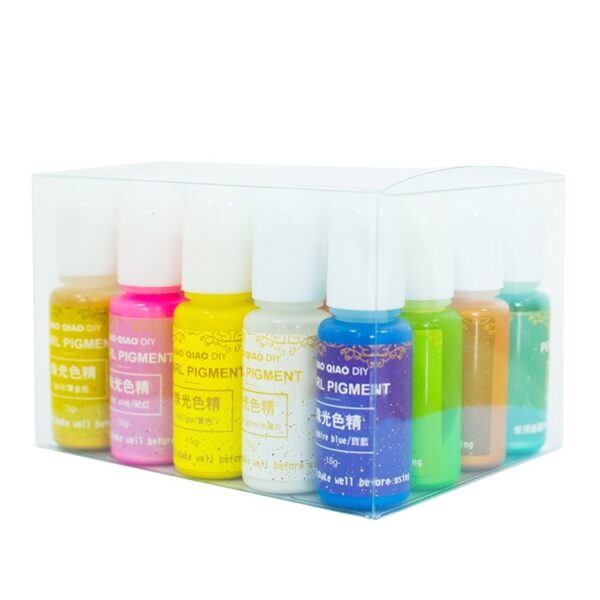 Pearl color pigments 20 colors set