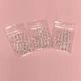 Jump Rings Silver 5 cm | 1 Pack