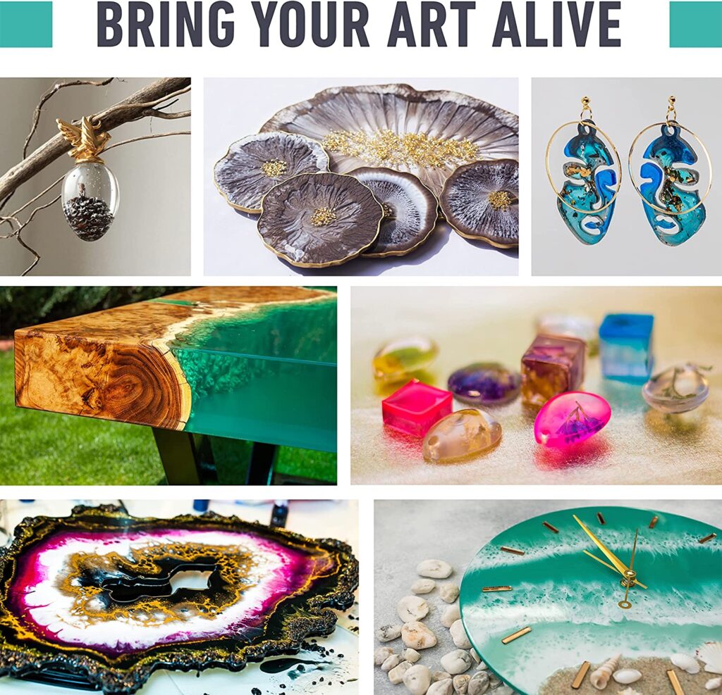 Resin Kit, Beast Bond Epoxy 1 Gallon Smart Buy