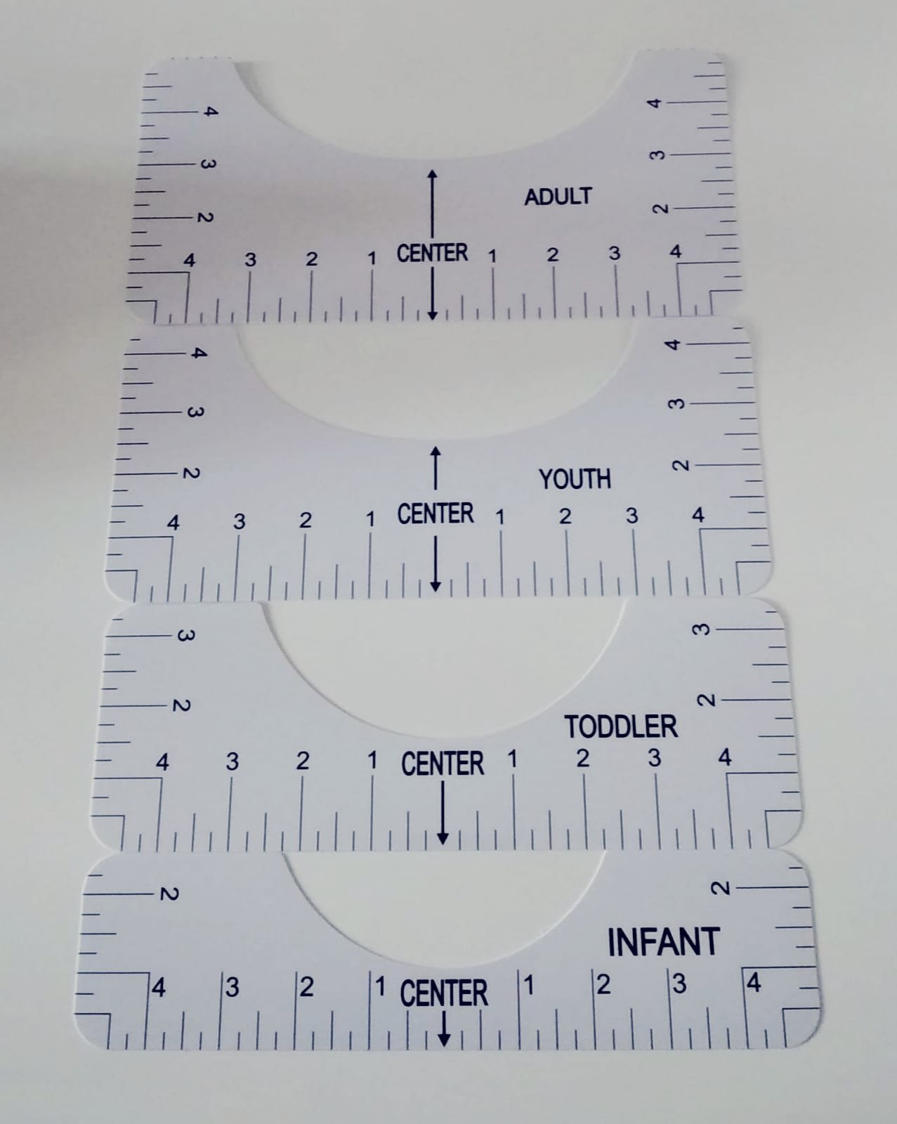 T shirt Ruler Guide for Vinyl Alignment set | Smart Buy