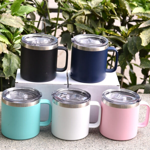 14 oz Insulated Coffee Mug with handle