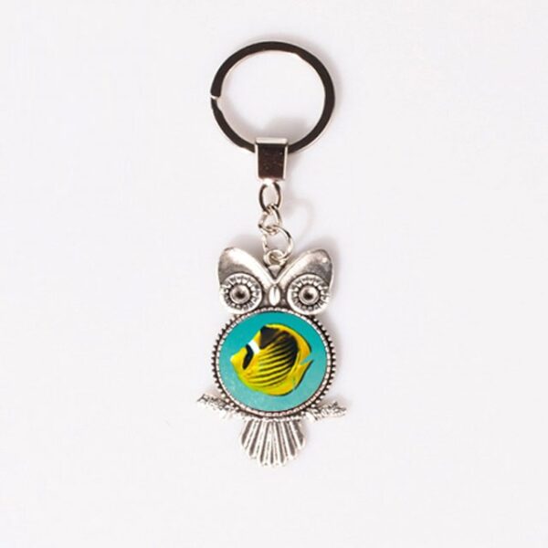 Owl Keychain | Sublimation Blank