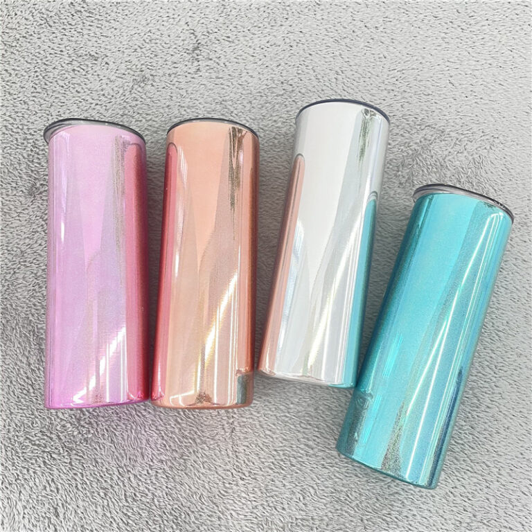 20oz Skinny Tumbler Magic Mirror Metallic Sublimation Blanks Smart Buy