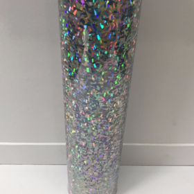 HTV Crystal Silver Heat Transfer Vinyl Iron 20"