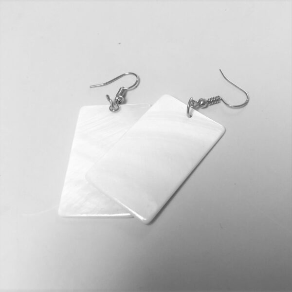 Rectangle Shell Earring | Sublimation Blanks