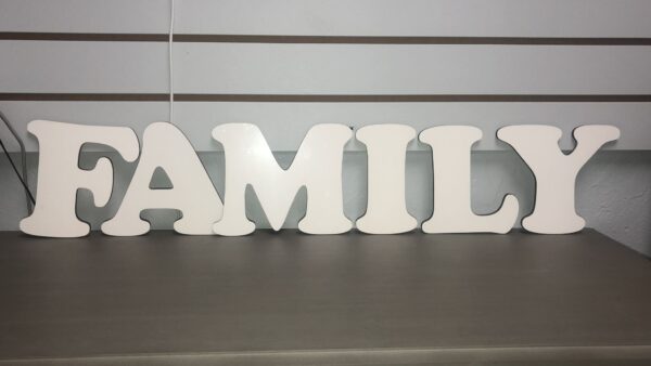 FAMILY | Sublimation MDF Letters - Image 2