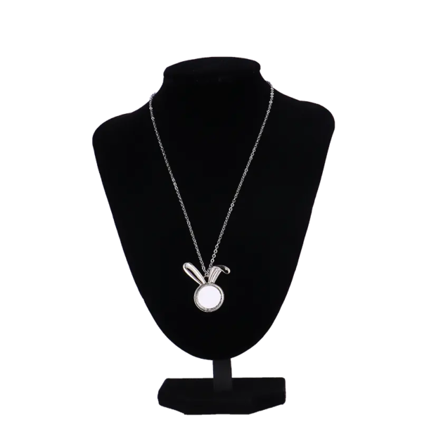 Bunny Necklace | Sublimation Blanks - Image 4