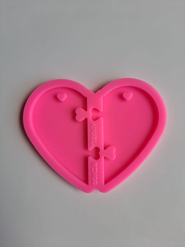 Heart Couple Puzzle | Craft DIY Silicone mold