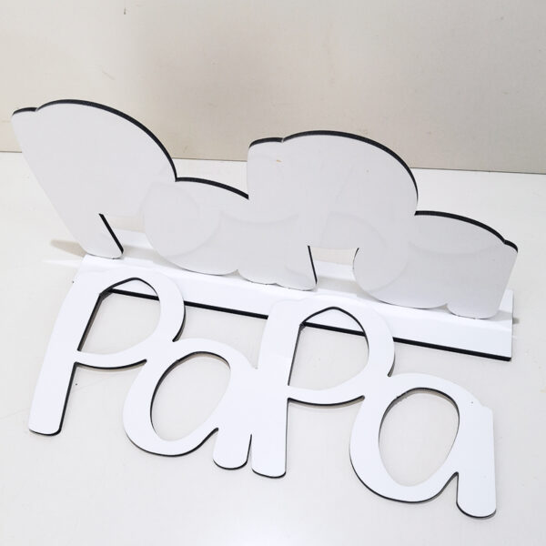 PAPA MDF photo frame | Sublimation blanks - Image 3