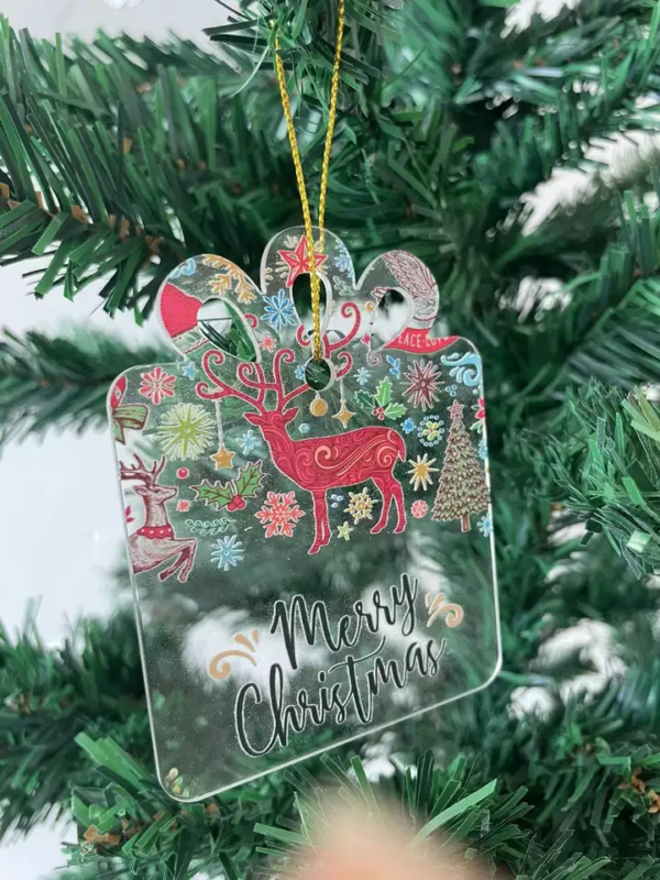 Acrylic christmas ornament (non sublimation) - Image 8