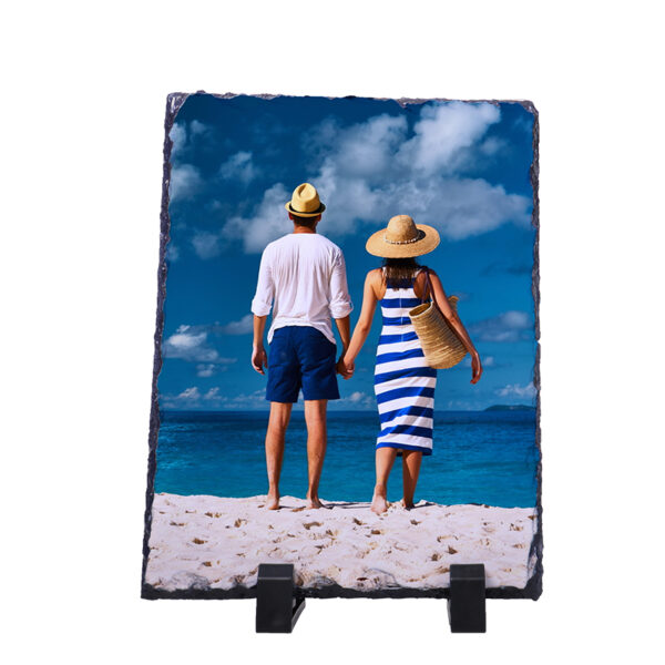 Rectangle Stone Photo Frame (6x8 inch) | Sublimation Blank - Image 2