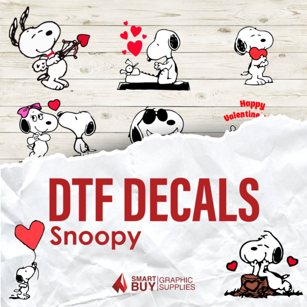 DTF Decals | Snoopy