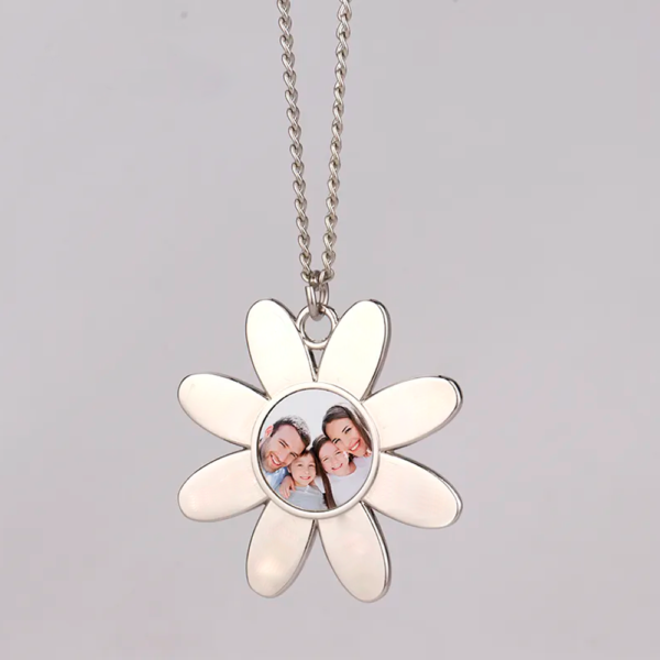 Flowers Necklace | Sublimation Blanks - Image 2