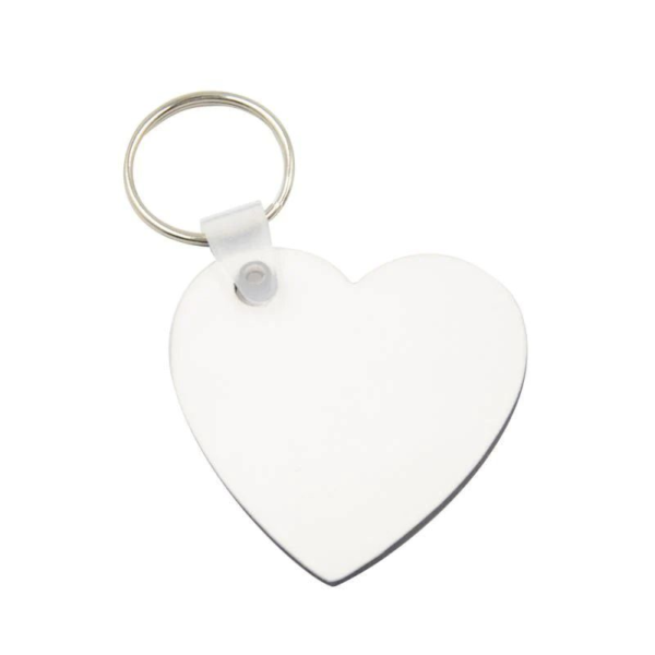 Heart MDF Keychain | Sublimation blank