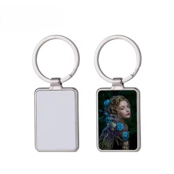 Single-sided metal keychain | Sublimation Blanks - Image 2