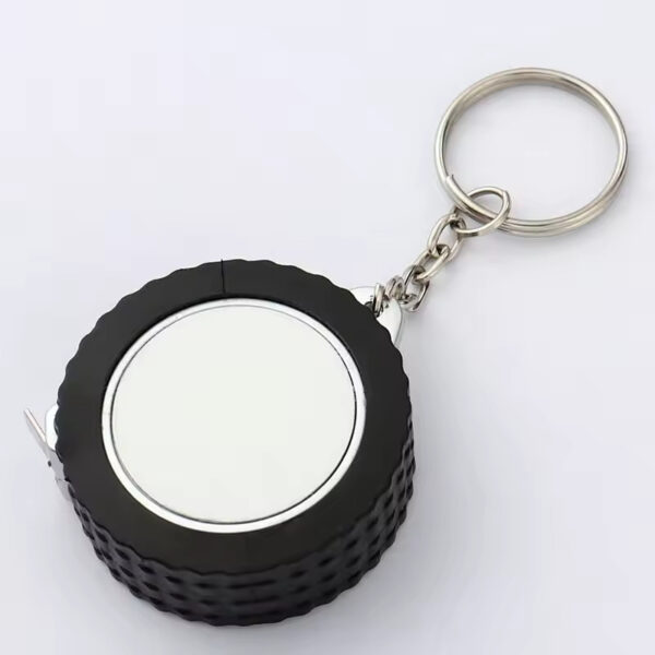 Mini tape measure keychain | Sublimation Blanks - Image 3