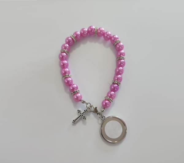 Rosary bracelet - Round | Sublimation Blank - Image 7