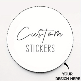 Custom Round Stickers 2" - Gloss Polypropylene